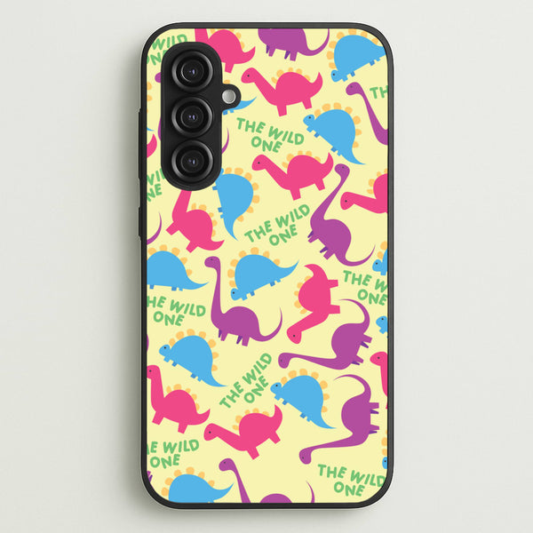 The Wild One - Dinosaurs - Dinosaurs Phone Case for Galaxy S23FE