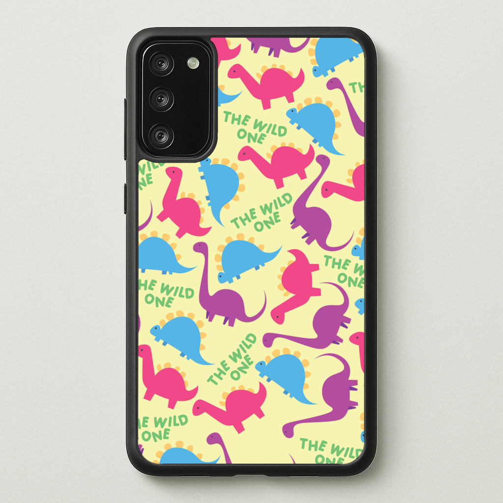 The Wild One - Dinosaurs - Dinosaurs Phone Case for Galaxy S20FE