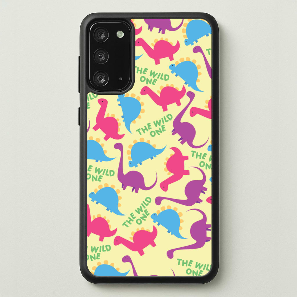 The Wild One - Dinosaurs - Dinosaurs Phone Case for Galaxy Note 20