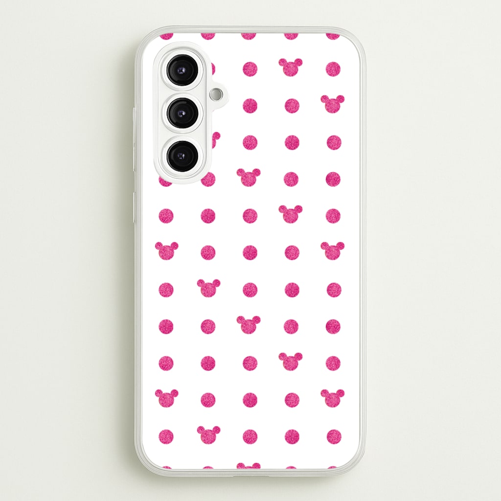 Mickey Polkadot White Fairytale - Disney Phone Case for Galaxy A16