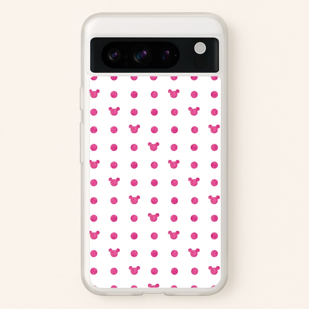 Mickey Polkadot White Fairytale - Disney Phone Case for Google Pixel 8 Pro