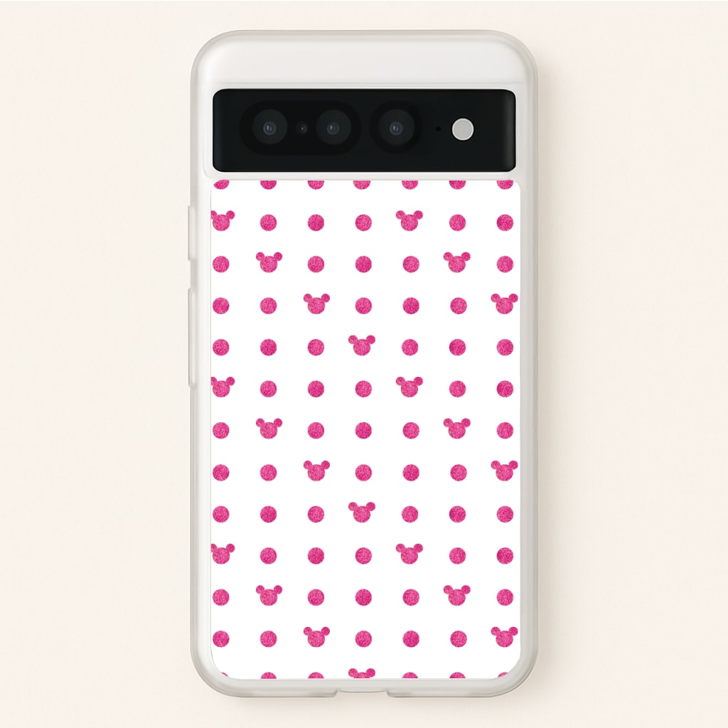 Mickey Polkadot White Fairytale - Disney Phone Case for Google Pixel 7 Pro