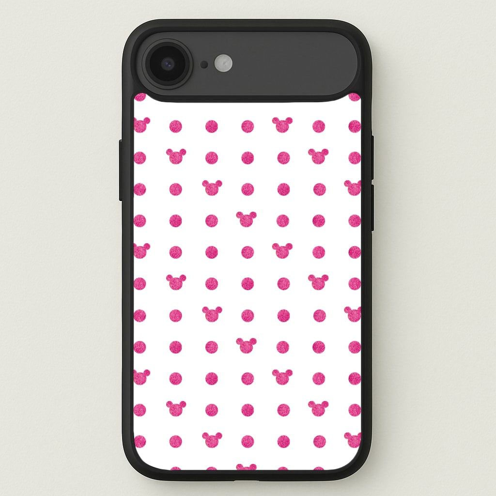 Mickey Polkadot White Fairytale Phone Case for iPhone 17 Air