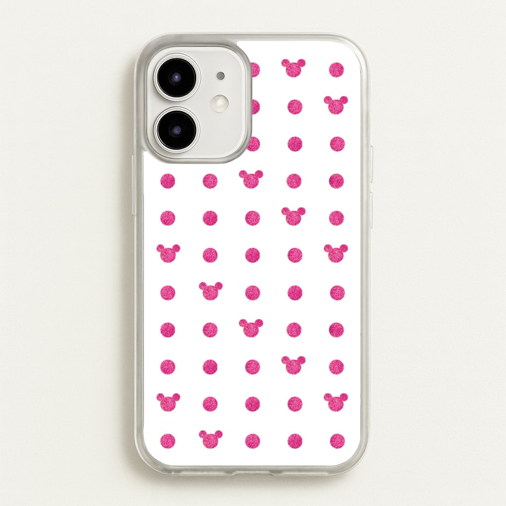 Mickey Polkadot White Fairytale - Disney Phone Case for iPhone 12 Mini