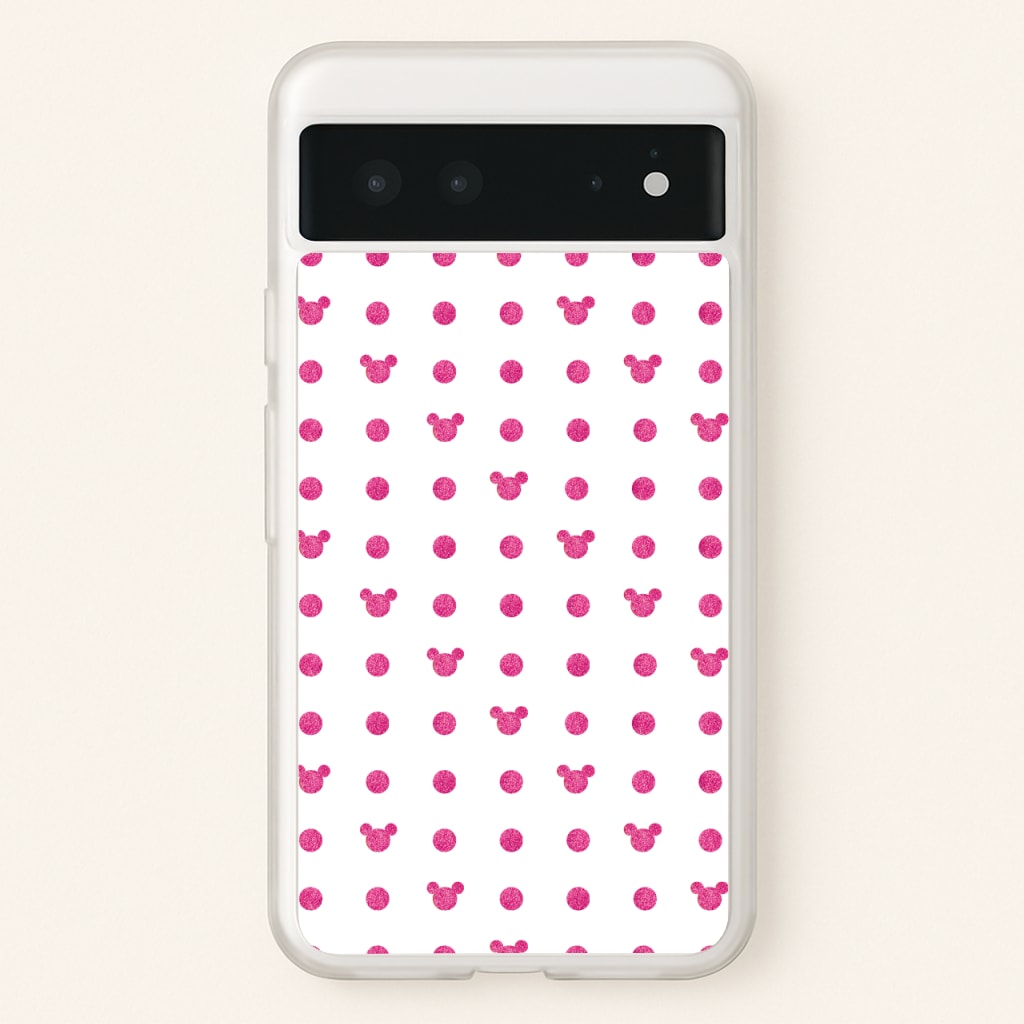 Mickey Polkadot White Fairytale - Disney Phone Case for Google Pixel 6