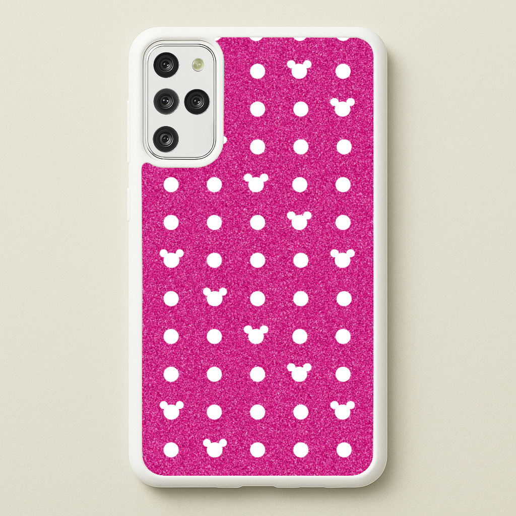 Mickey Polkadot Pink Fairytale - Disney Phone Case for Galaxy S20 Plus