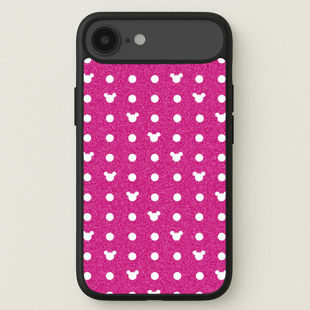 Mickey Polkadot Pink Fairytale Phone Case for iPhone 17 Air
