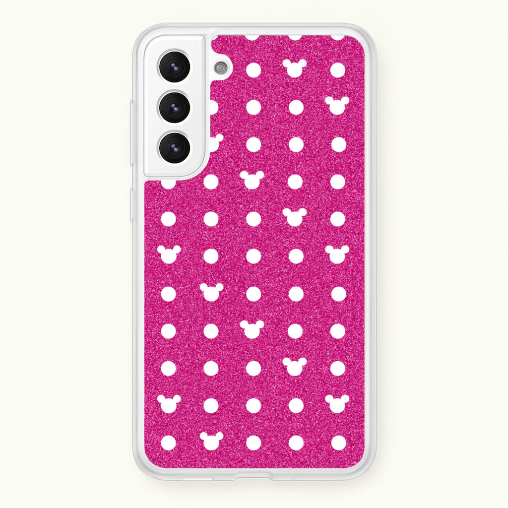 Mickey Polkadot Pink Fairytale - Disney Phone Case for Galaxy S22 Plus