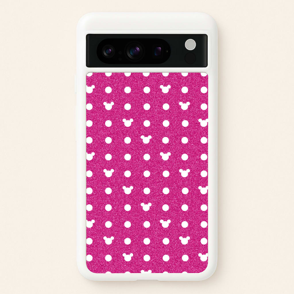 Mickey Polkadot Pink Fairytale - Disney Phone Case for Google Pixel 8 Pro