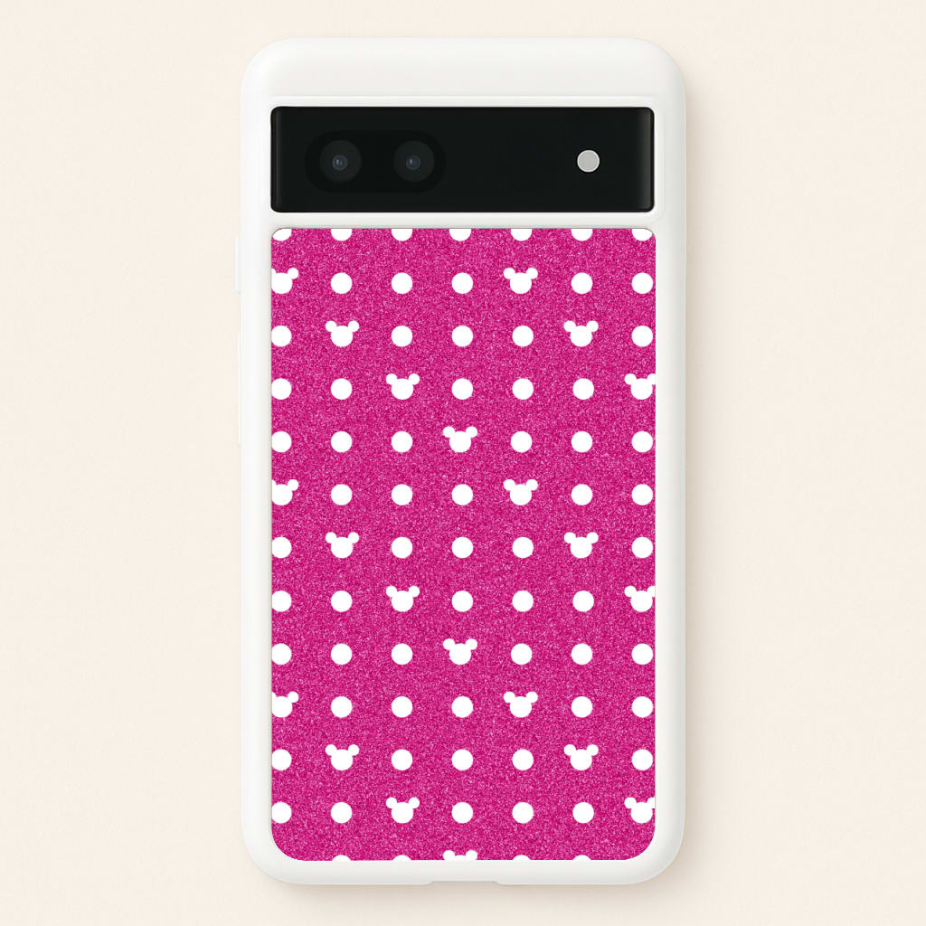Mickey Polkadot Pink Fairytale - Disney Phone Case for Google Pixel 7a