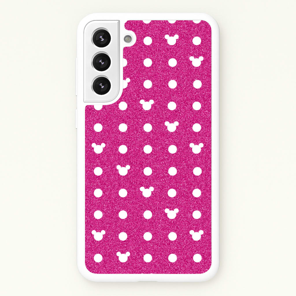 Mickey Polkadot Pink Fairytale - Disney Phone Case for Galaxy S21
