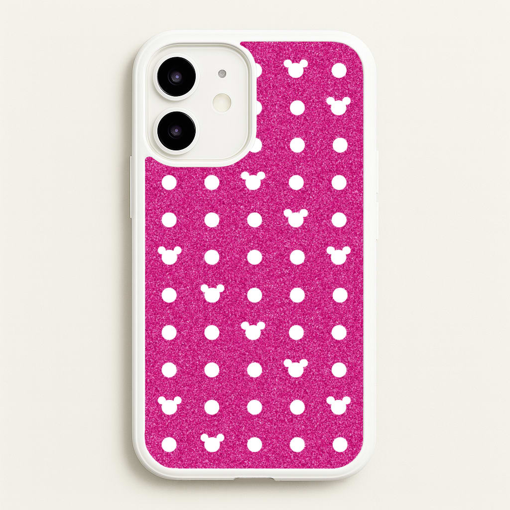 Mickey Polkadot Pink Fairytale - Disney Phone Case for iPhone 12 / 12 Pro