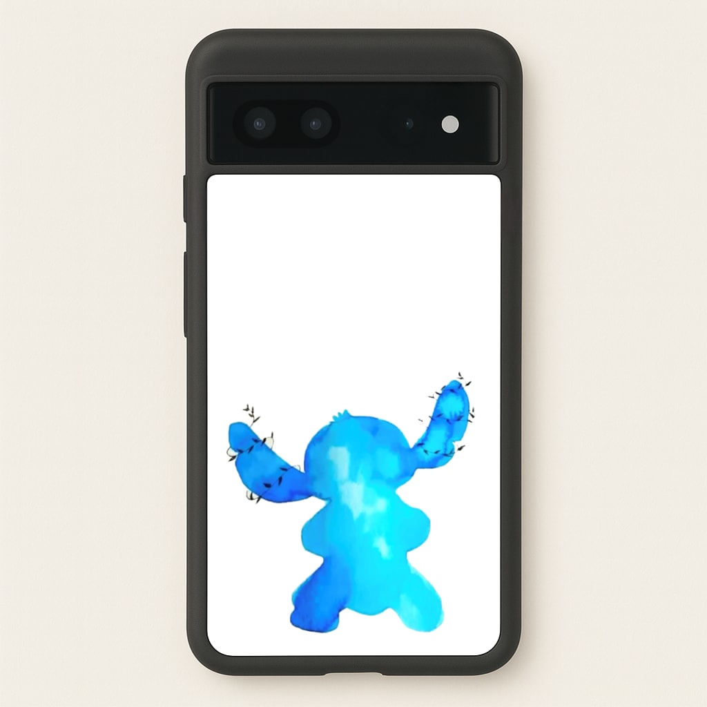 Watercolour Blue Alien Disney - Disney Phone Case for Google Pixel 7