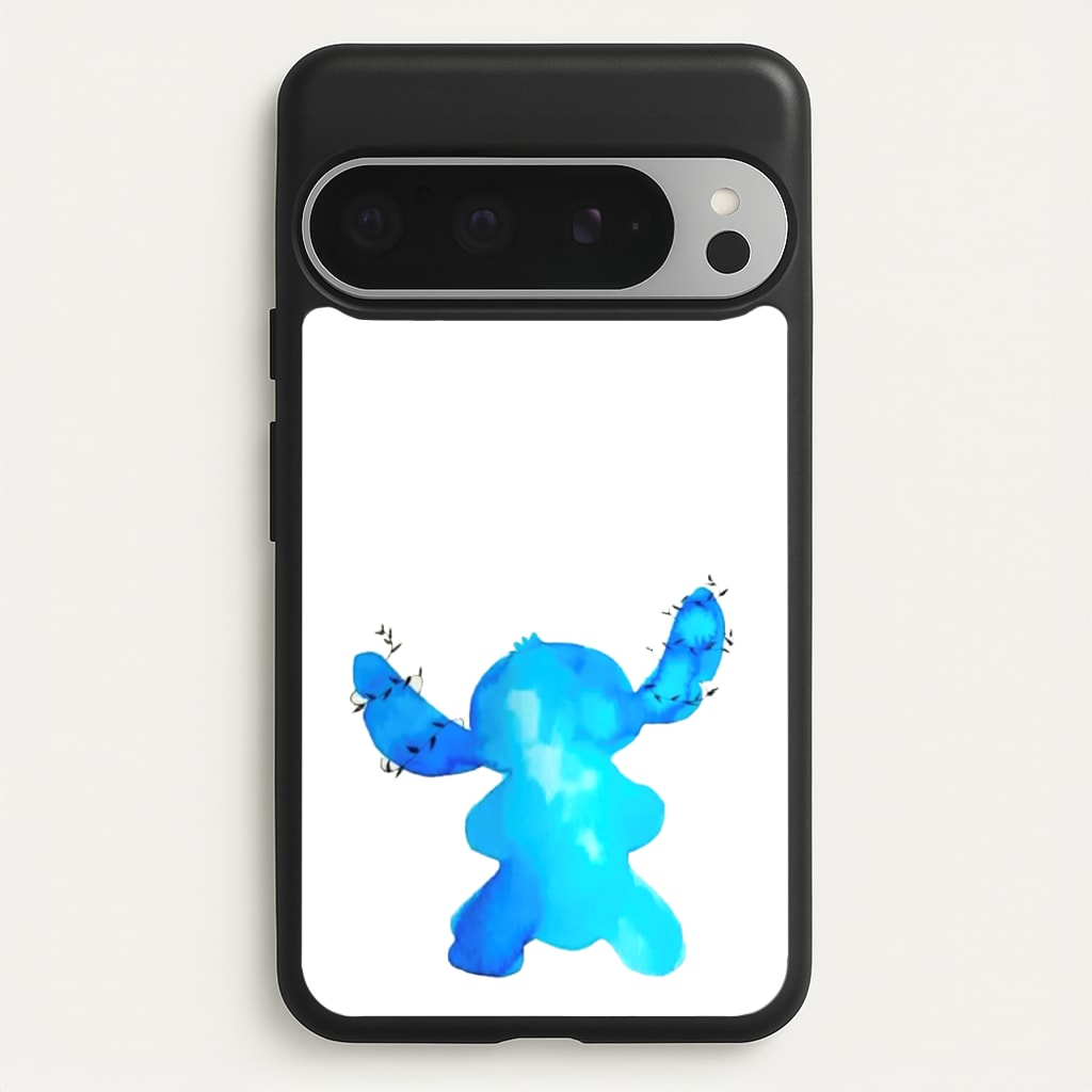 Watercolour Blue Alien Disney - Disney Phone Case for Google Pixel 9 Pro XL