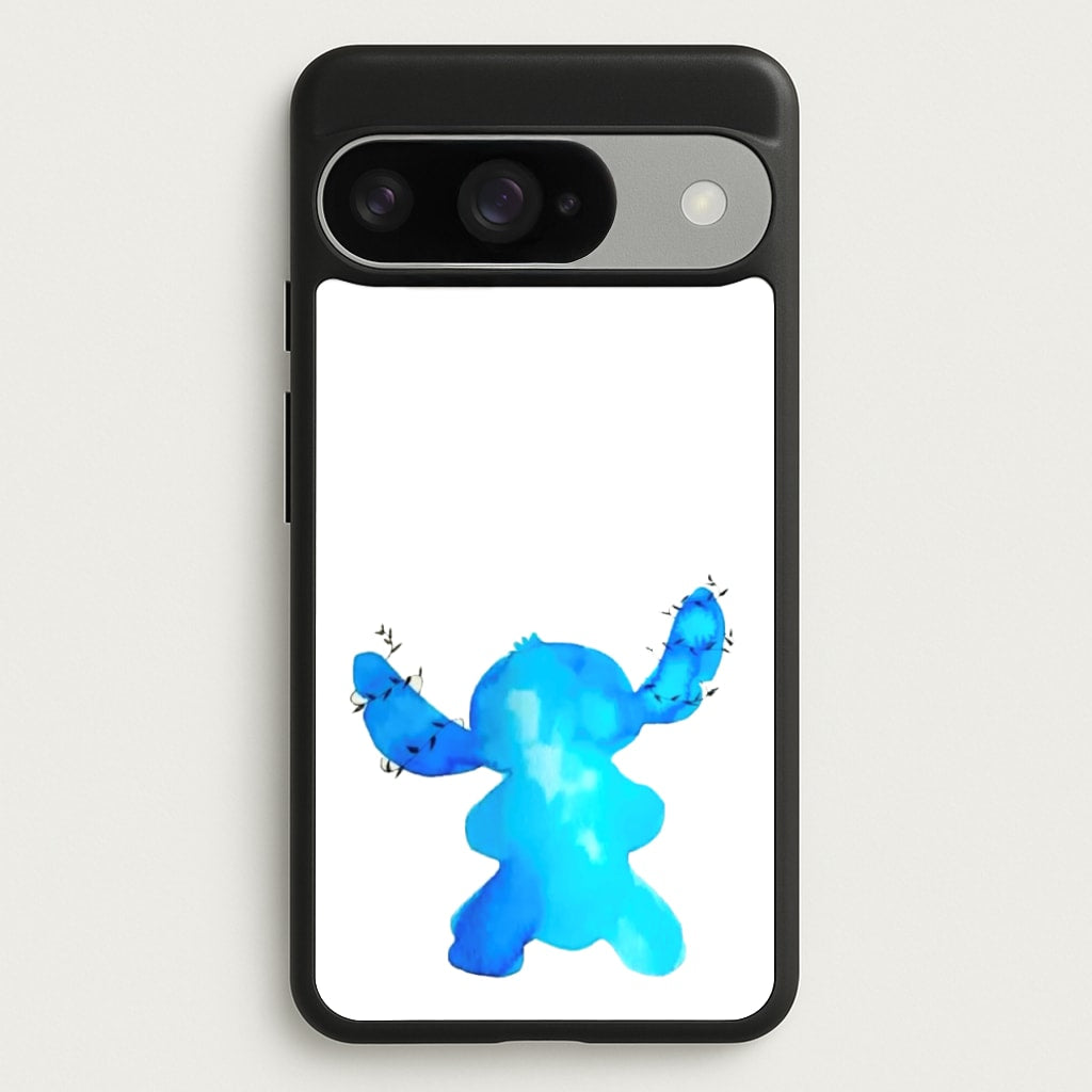 Watercolour Blue Alien Disney Phone Case for Google Pixel 10 / 10 Pro