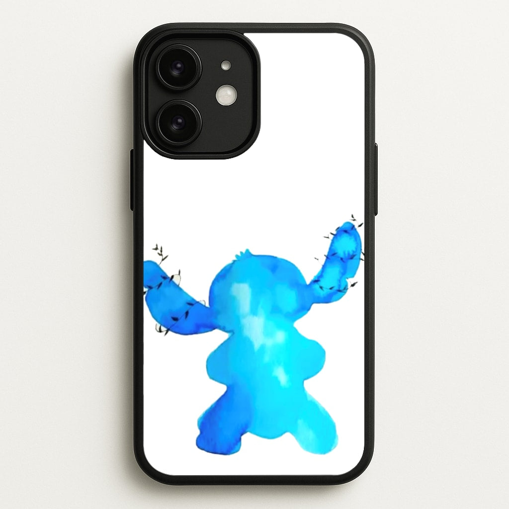 Watercolour Blue Alien Disney - Disney Phone Case for iPhone 11