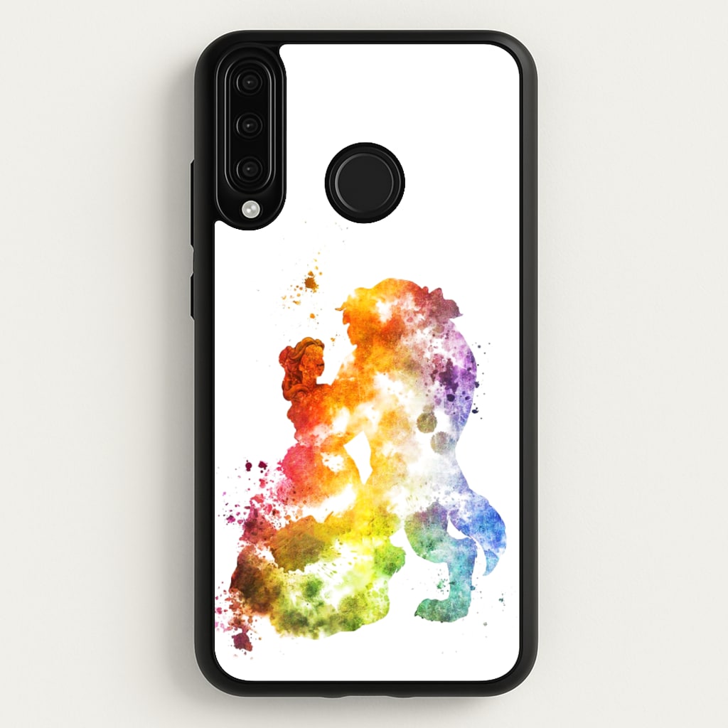 Watercolour Beauty Fairytale - Disney Phone Case for Huawei P30 Lite
