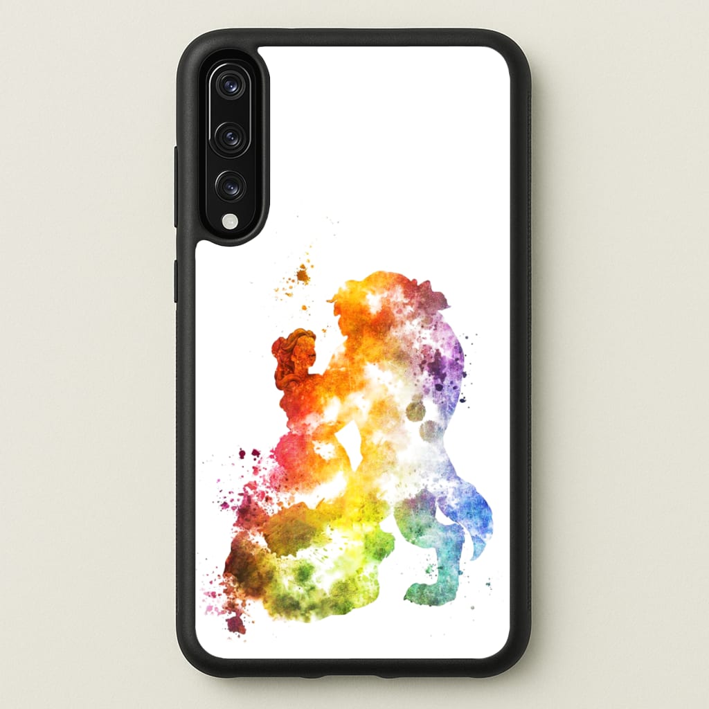 Watercolour Beauty Fairytale - Disney Phone Case for Huawei P20 Pro