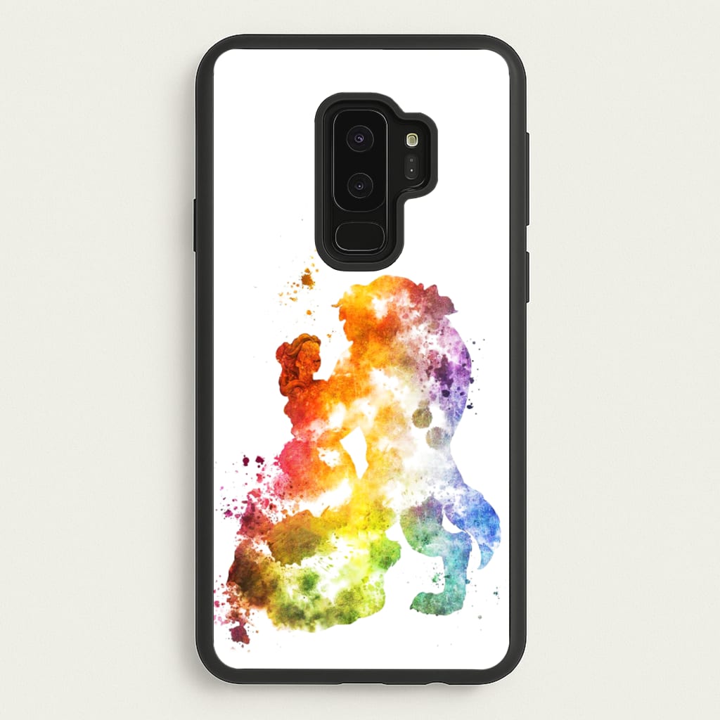 Watercolour Beauty Fairytale - Disney Phone Case for Galaxy S9 Plus