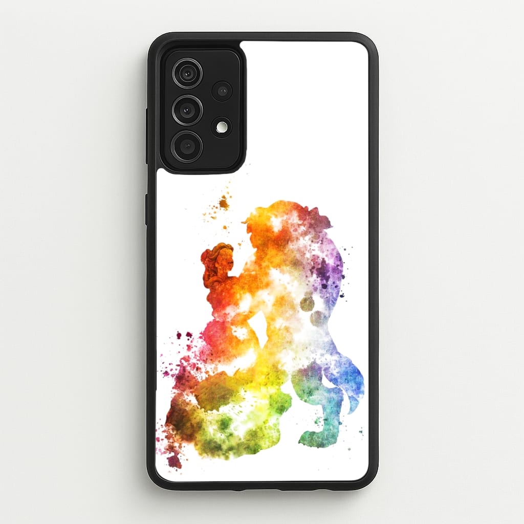 Watercolour Beauty Fairytale - Disney Phone Case for Galaxy A52 / A52s