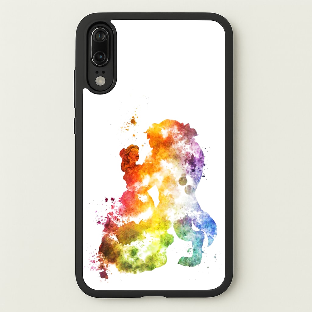 Watercolour Beauty Fairytale - Disney Phone Case for Huawei P20