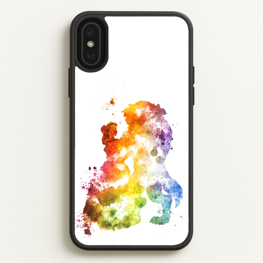 Watercolour Beauty Fairytale - Disney Phone Case for iPhone XS Max
