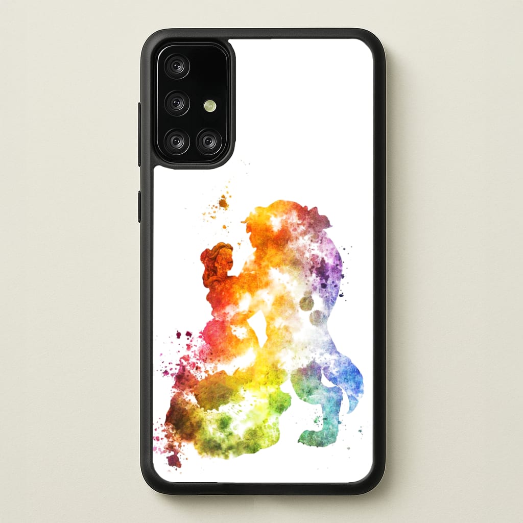 Watercolour Beauty Fairytale - Disney Phone Case for Galaxy A71