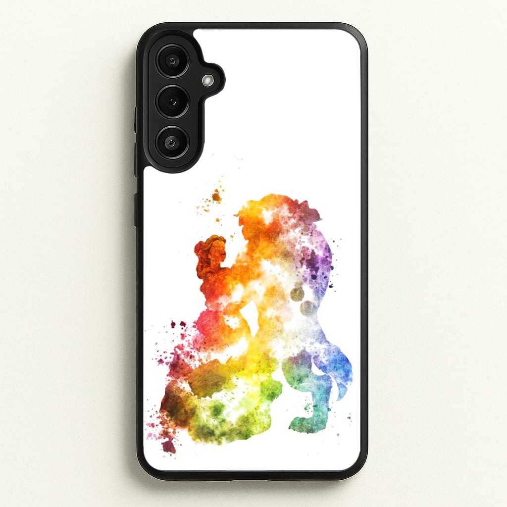 Watercolour Beauty Fairytale - Disney Phone Case for Galaxy A34