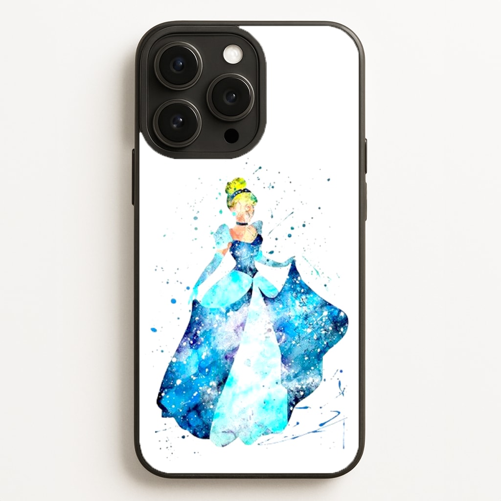 Watercolour Cinderella Fairytale - Disney Phone Case for iPhone 16 Pro Max