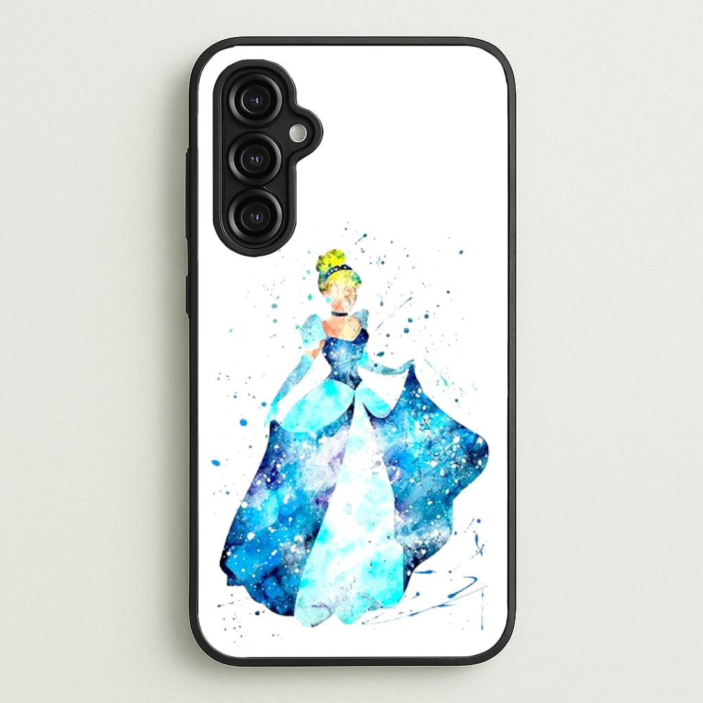 Watercolour Cinderella Fairytale - Disney Phone Case for Galaxy A14