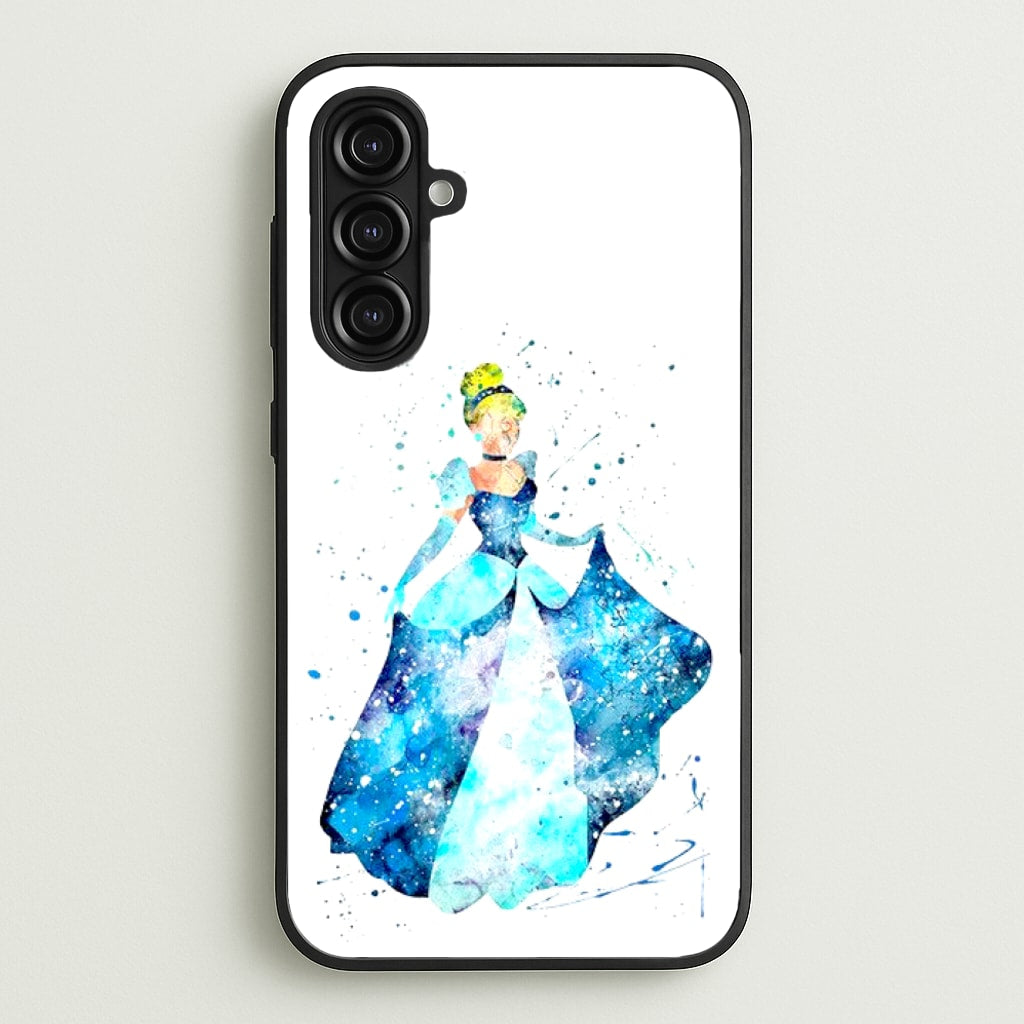 Watercolour Cinderella Fairytale - Disney Phone Case for Galaxy A16