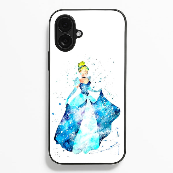 Watercolour Cinderella Fairytale - Disney Phone Case for iPhone 16 Plus