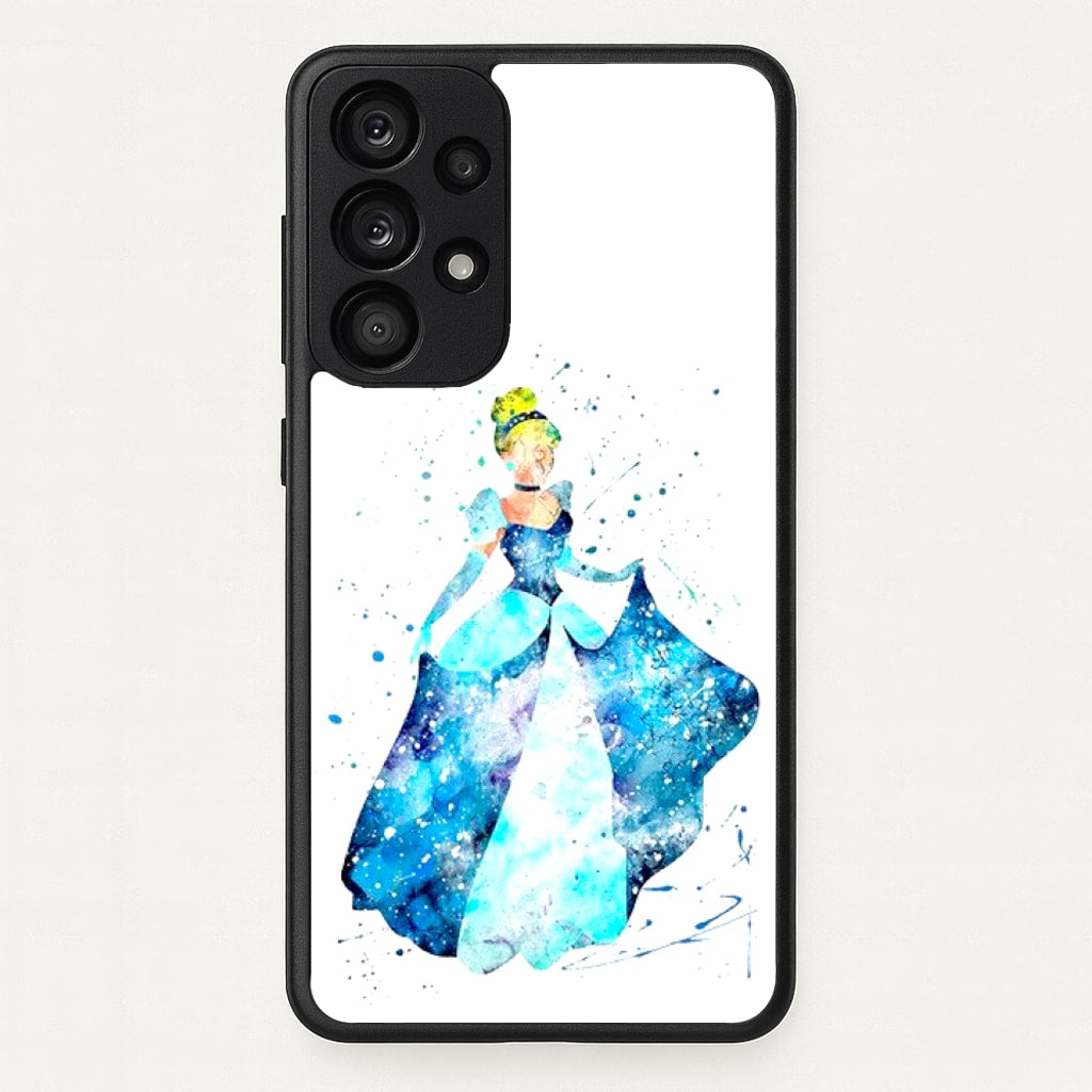Watercolour Cinderella Fairytale  - Disney Phone Case for Galaxy A53