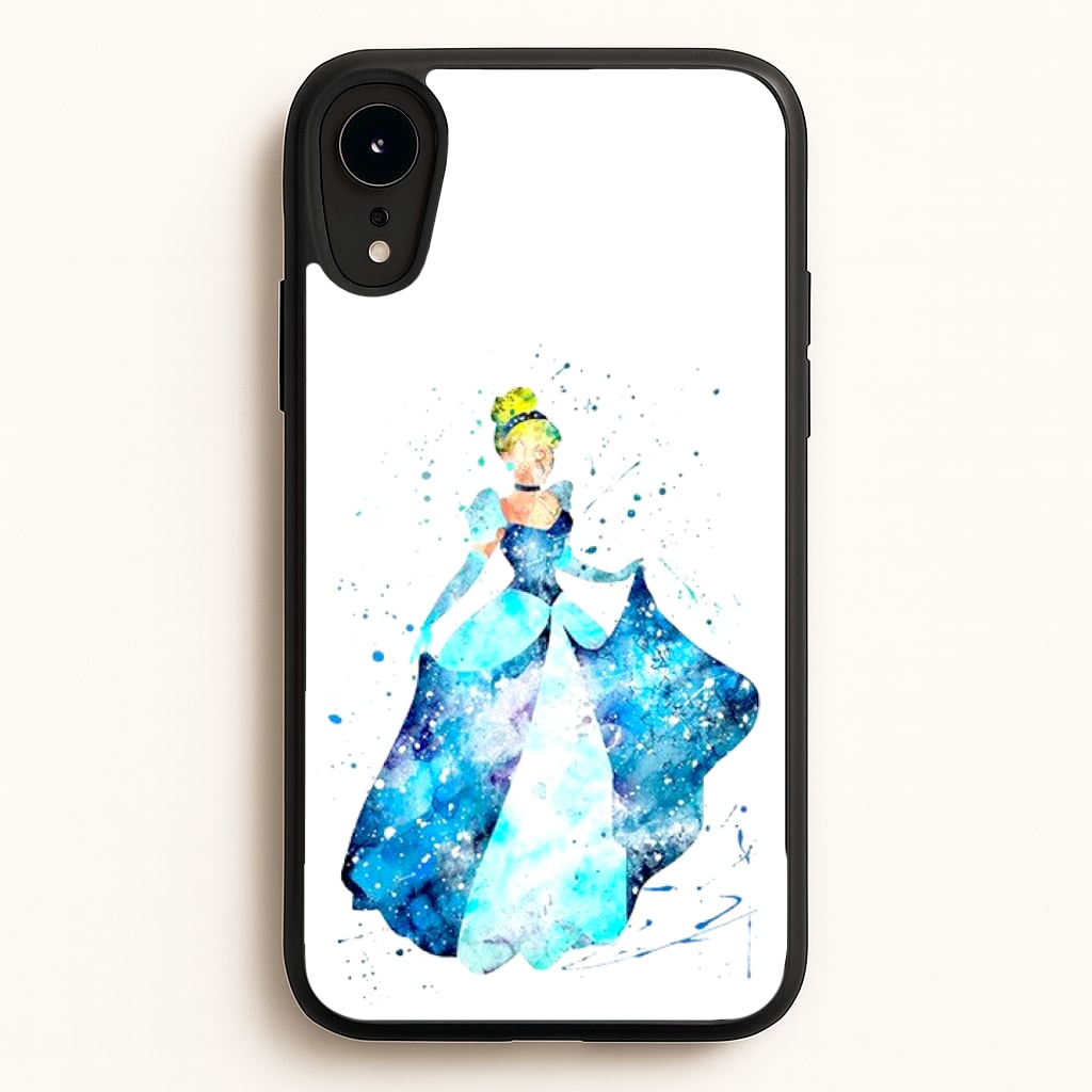 Watercolour Cinderella Fairytale - Disney Phone Case for iPhone XR