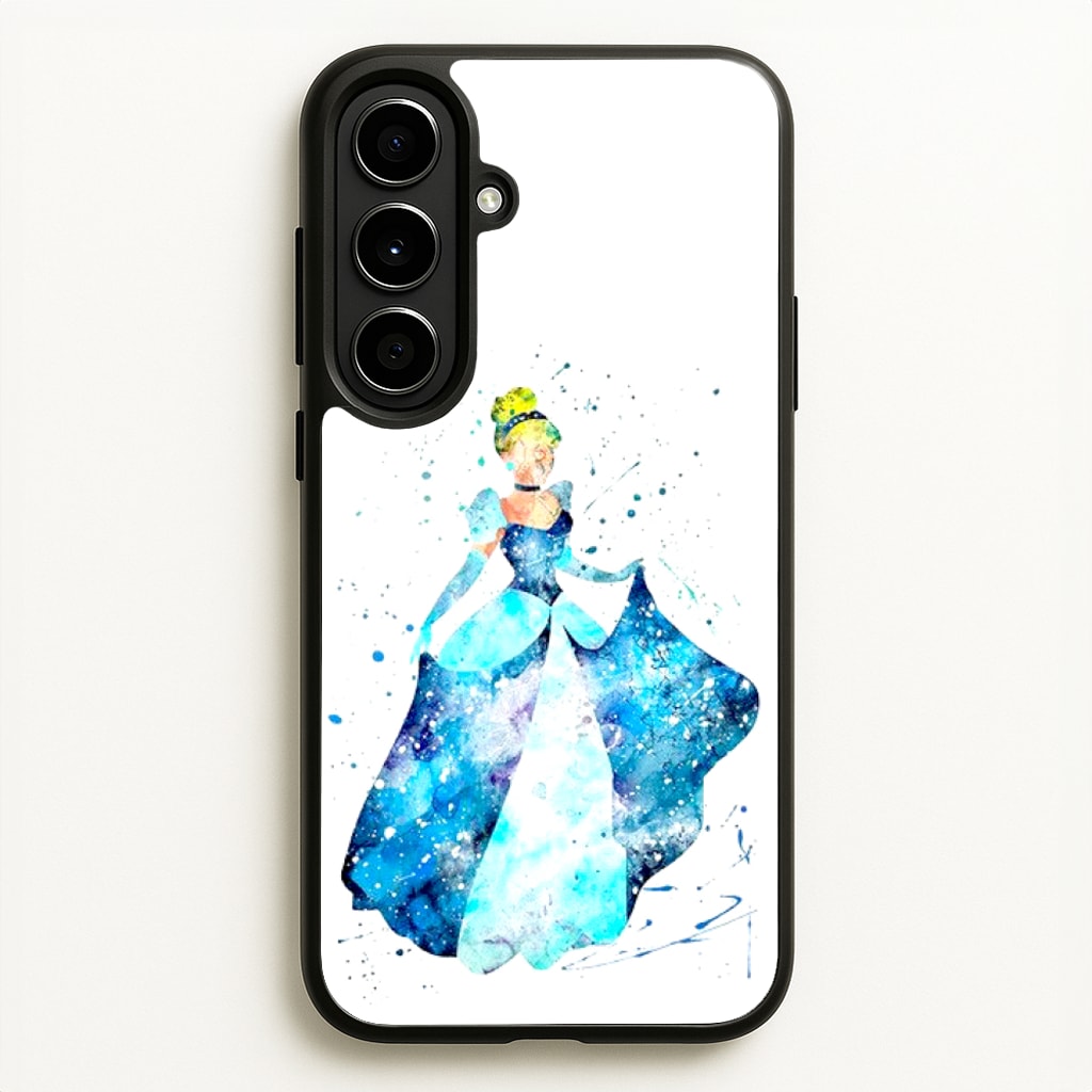 Watercolour Cinderella Fairytale - Disney Phone Case for Galaxy A56