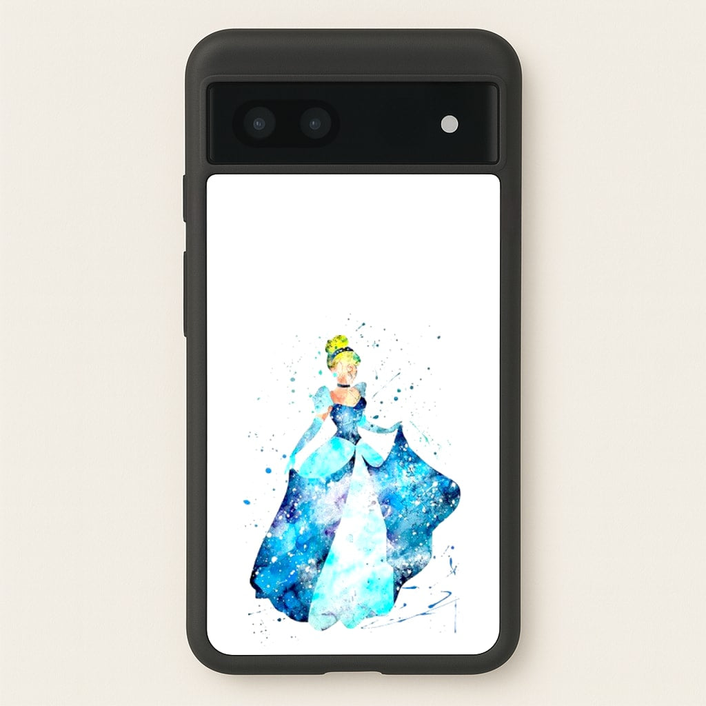 Watercolour Cinderella Fairytale - Disney Phone Case for Google Pixel 7a