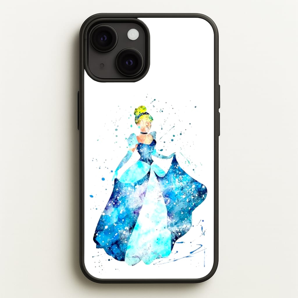 Watercolour Cinderella Fairytale  - Disney Phone Case for iPhone 13