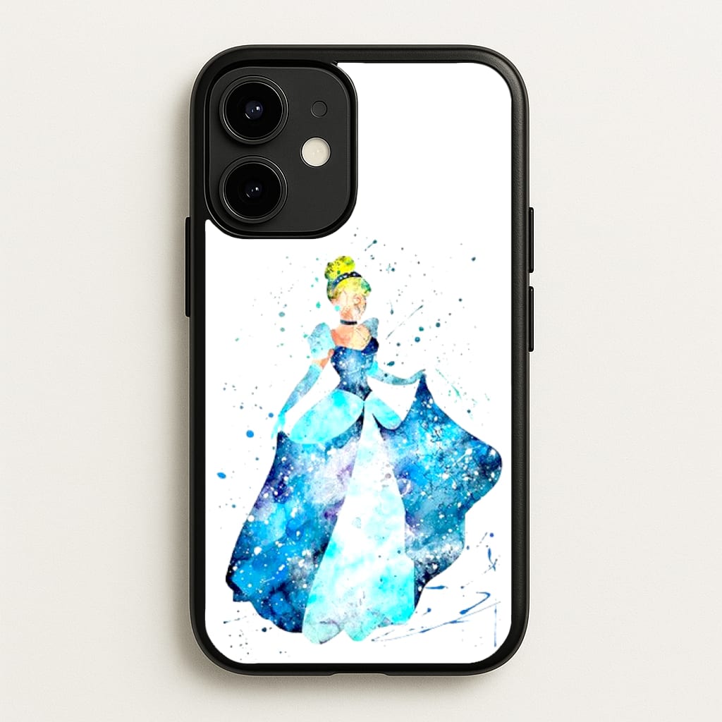Watercolour Cinderella Fairytale - Disney Phone Case for iPhone 12 / 12 Pro