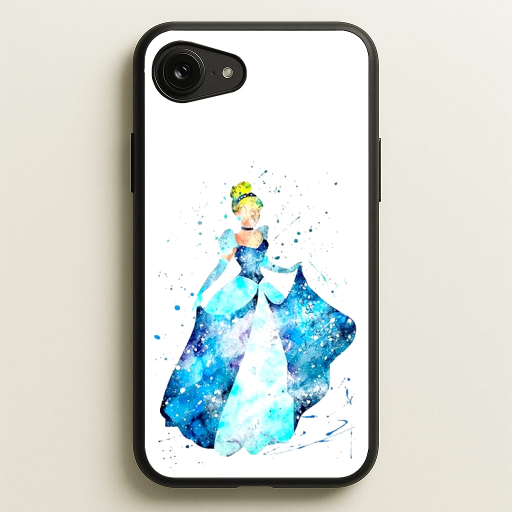 Watercolour Cinderella Fairytale - Disney Phone Case for iPhone 16e