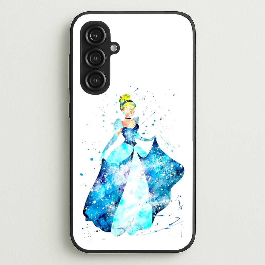 Watercolour Cinderella Fairytale - Disney Phone Case for Galaxy S23FE