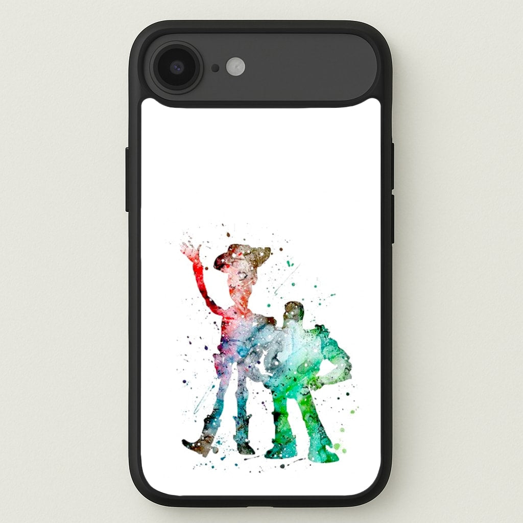 Watercolour Woody & Buzz A Story of Toys Fairytale Phone Case for iPhone 17 Air