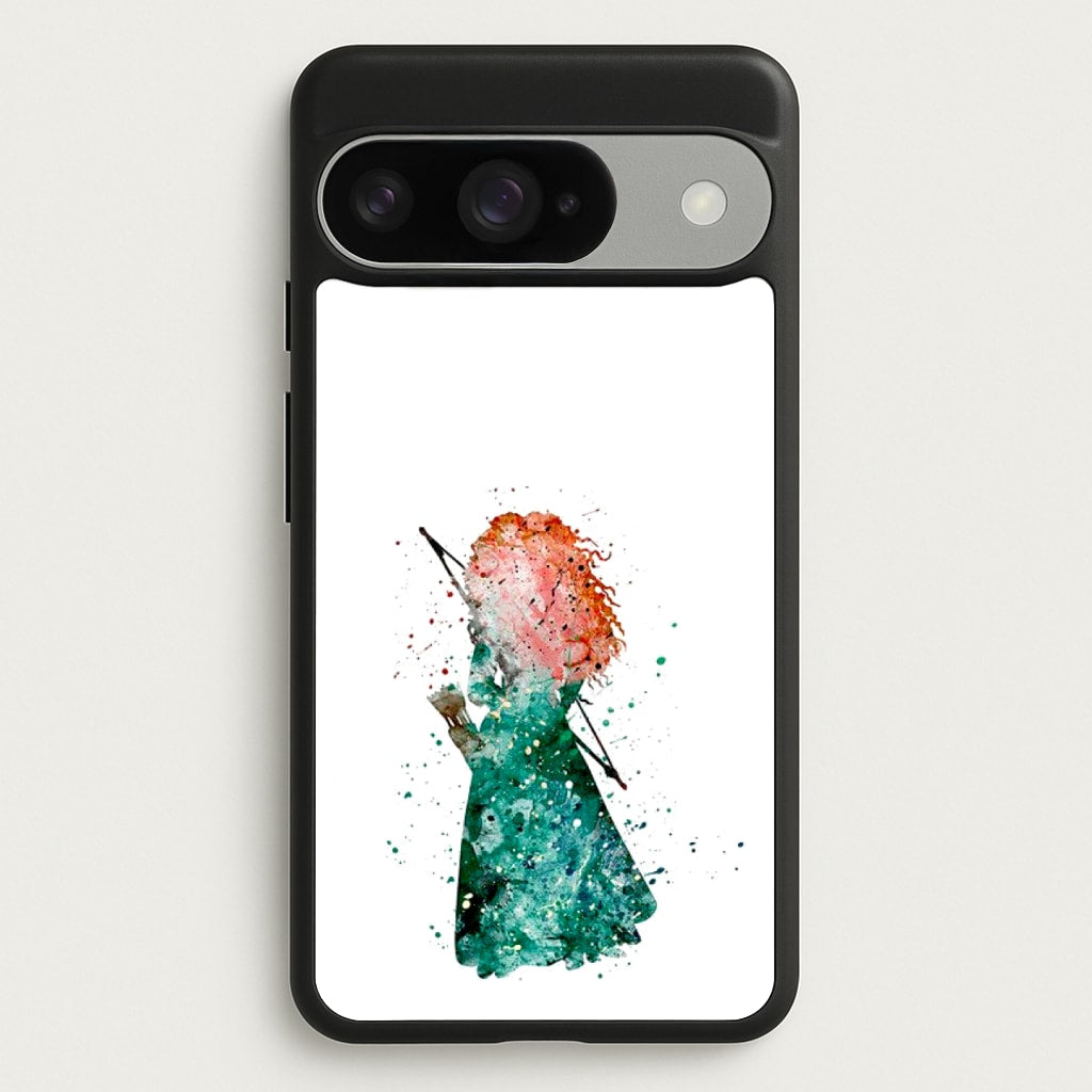 Watercolour Princess Merida Brave Fairytale Phone Case for Google Pixel 10 / 10 Pro