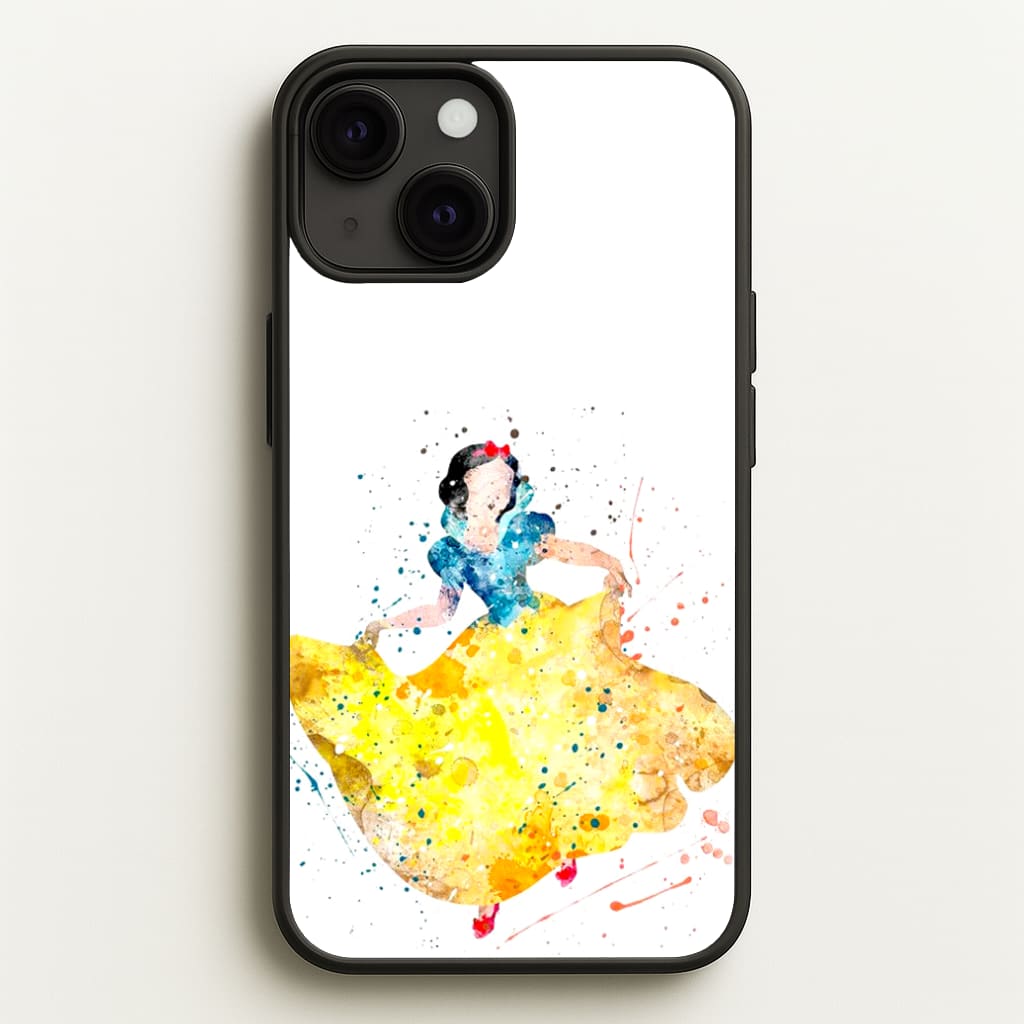 Watercolour Snow White Fairytale - Disney Phone Case for iPhone 13