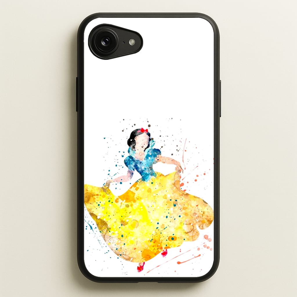Watercolour Snow White Fairytale - Disney Phone Case for iPhone 16e