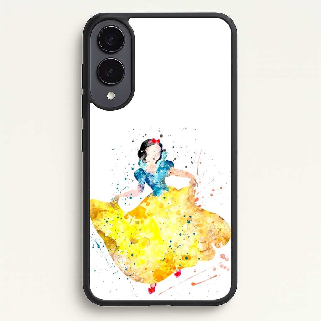 Watercolour Snow White Fairytale - Disney Phone Case for Galaxy S25 Edge