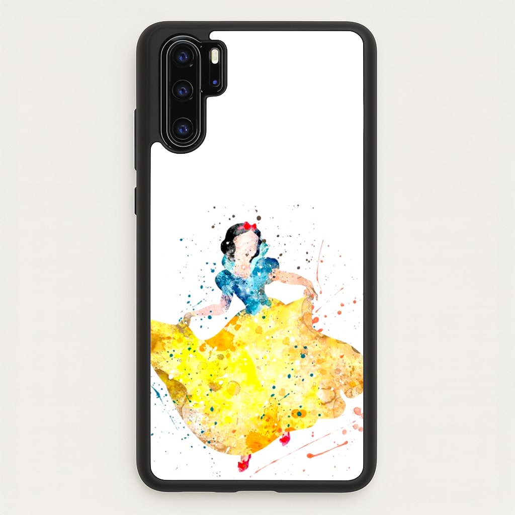 Watercolour Snow White Fairytale - Disney Phone Case for Huawei P30 Pro