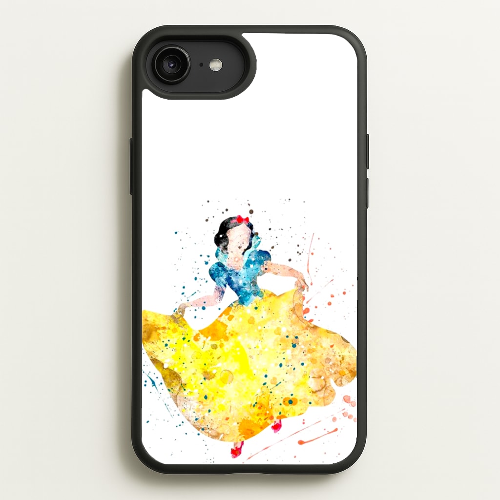 Watercolour Snow White Fairytale - Disney Phone Case for iPhone 6 Plus / 7 Plus / 8 Plus