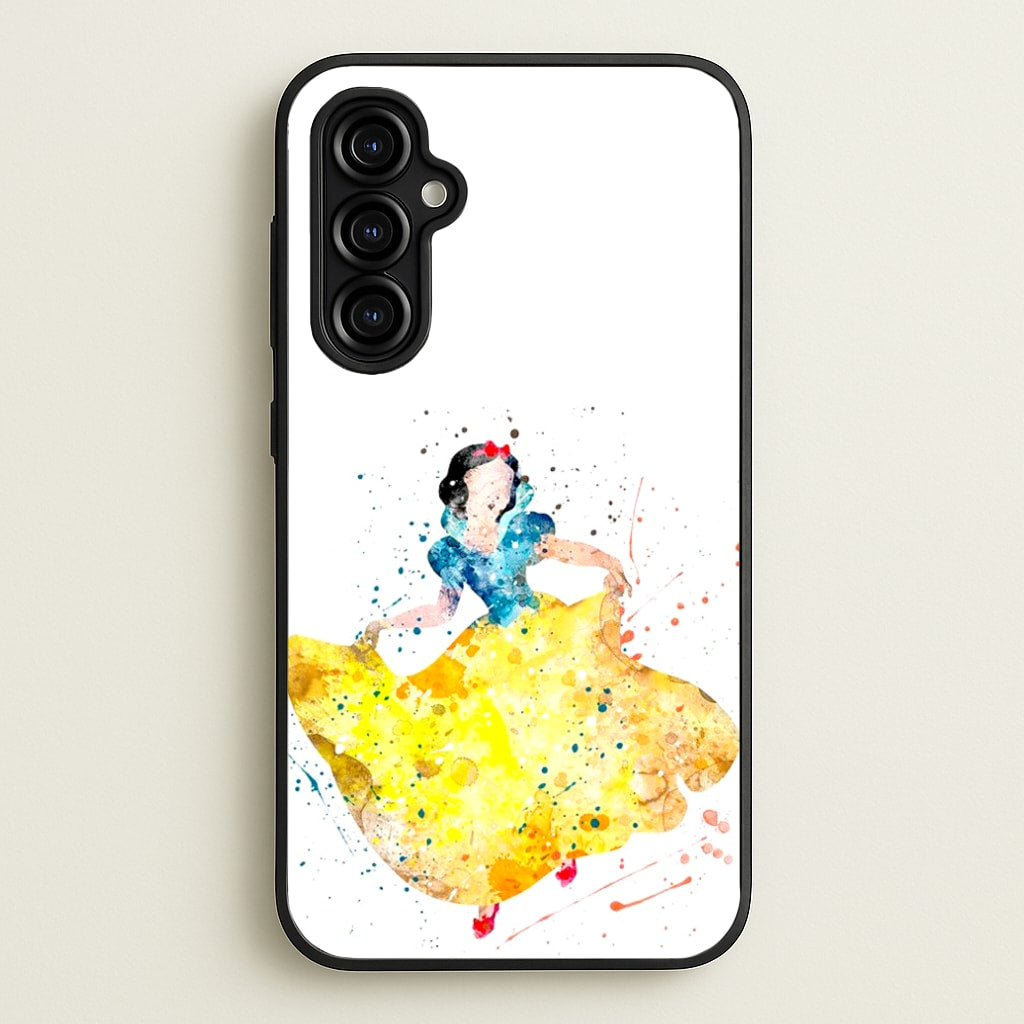 Watercolour Snow White Fairytale - Disney Phone Case for Galaxy A54