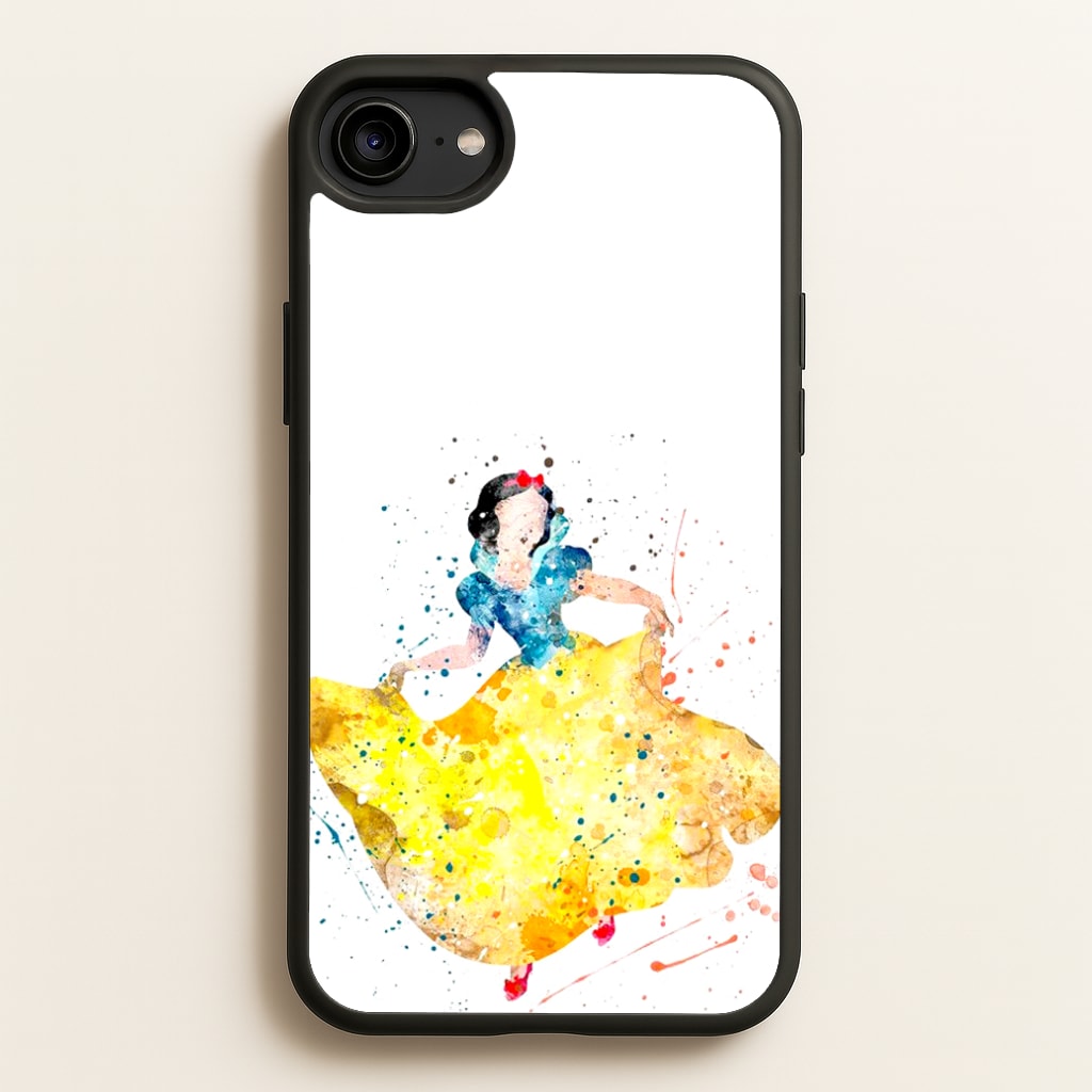 Watercolour Snow White Fairytale - Disney Phone Case for iPhone 6 / 7 / 8 / SE
