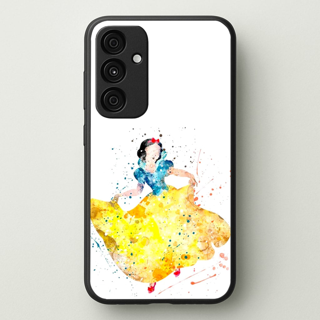 Watercolour Snow White Fairytale - Disney Phone Case for Galaxy A35